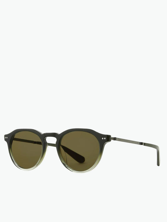 Mr Leight Dorian S Forest Fade Pewter Semi Flat Vintage Moss Sunglasses