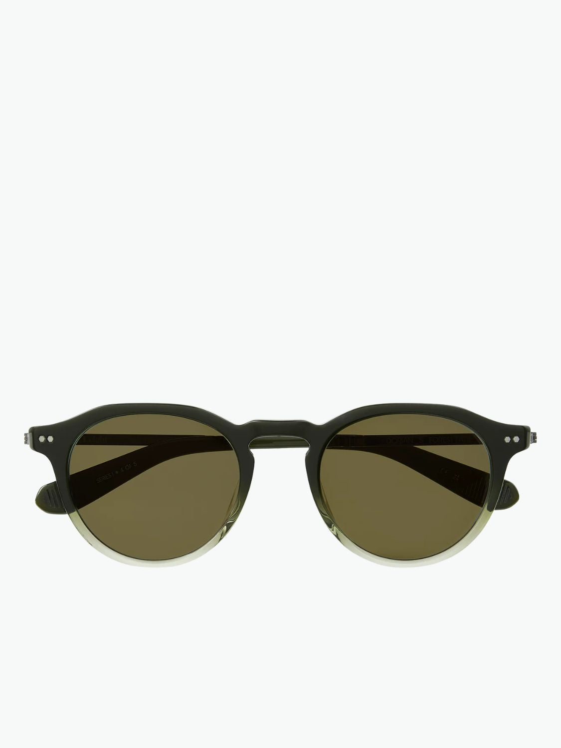 Mr Leight Dorian S Forest Fade Pewter Semi Flat Vintage Moss Sunglasses