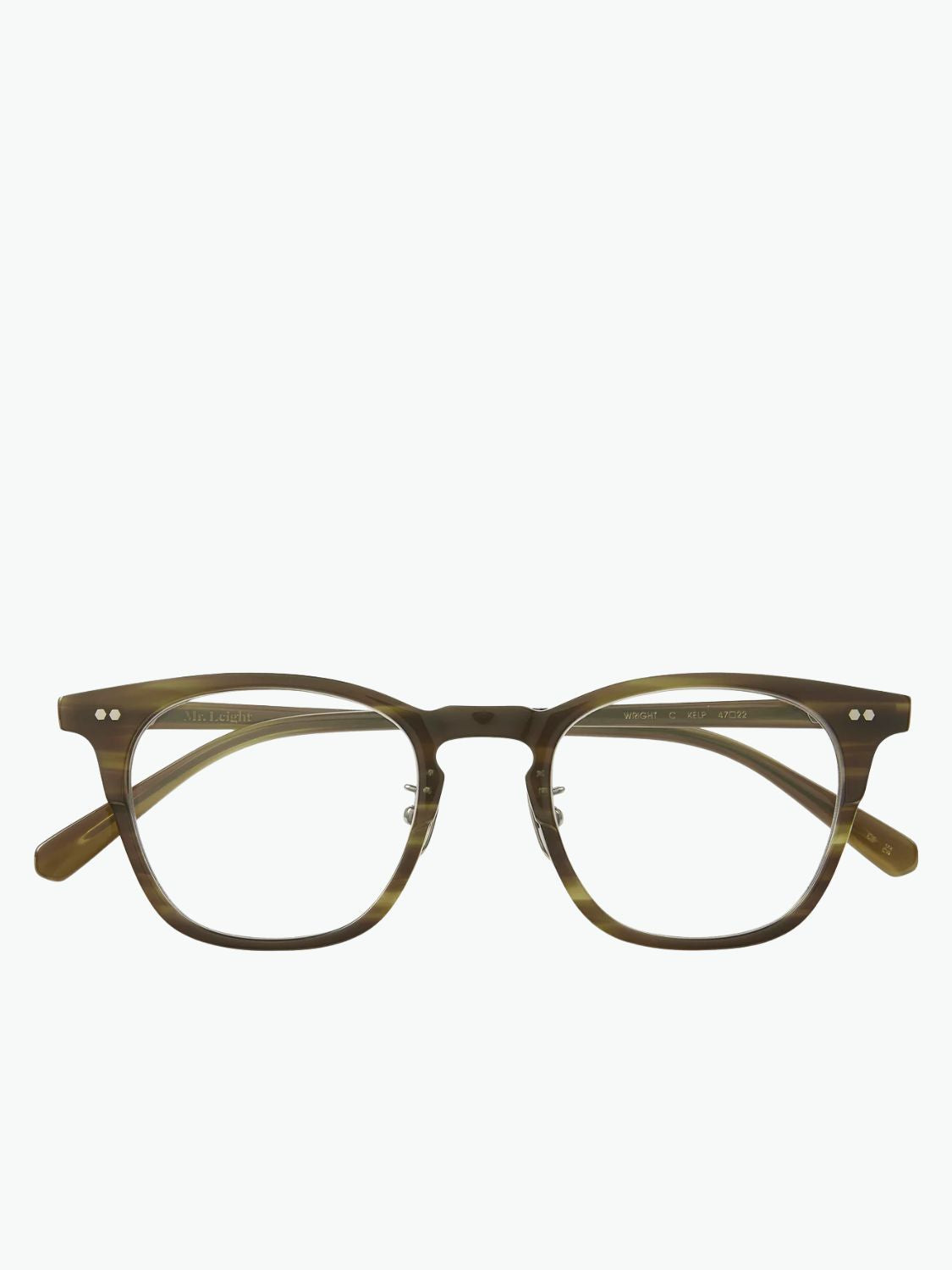 Mr Leight Wright C Kelp Pewter Optical Glasses