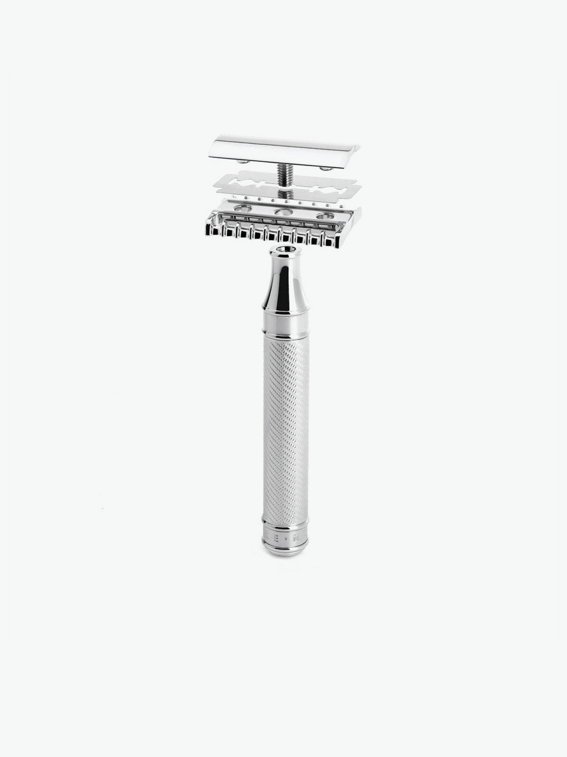 Muhle Traditional Grande Open Comb Safety Razor Silver | D
