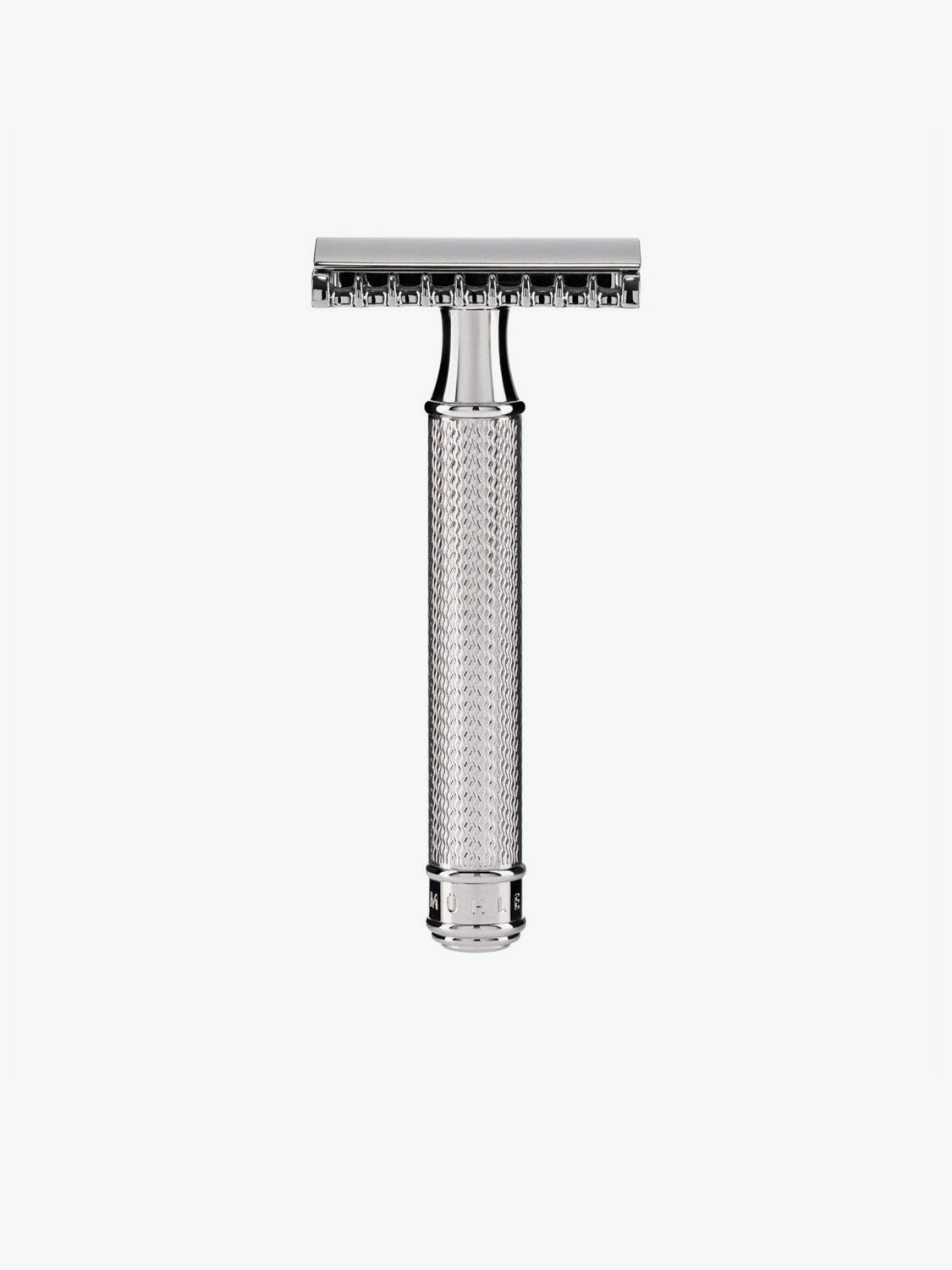 Muhle Traditional Open Comb Safety Razor Silver | A
