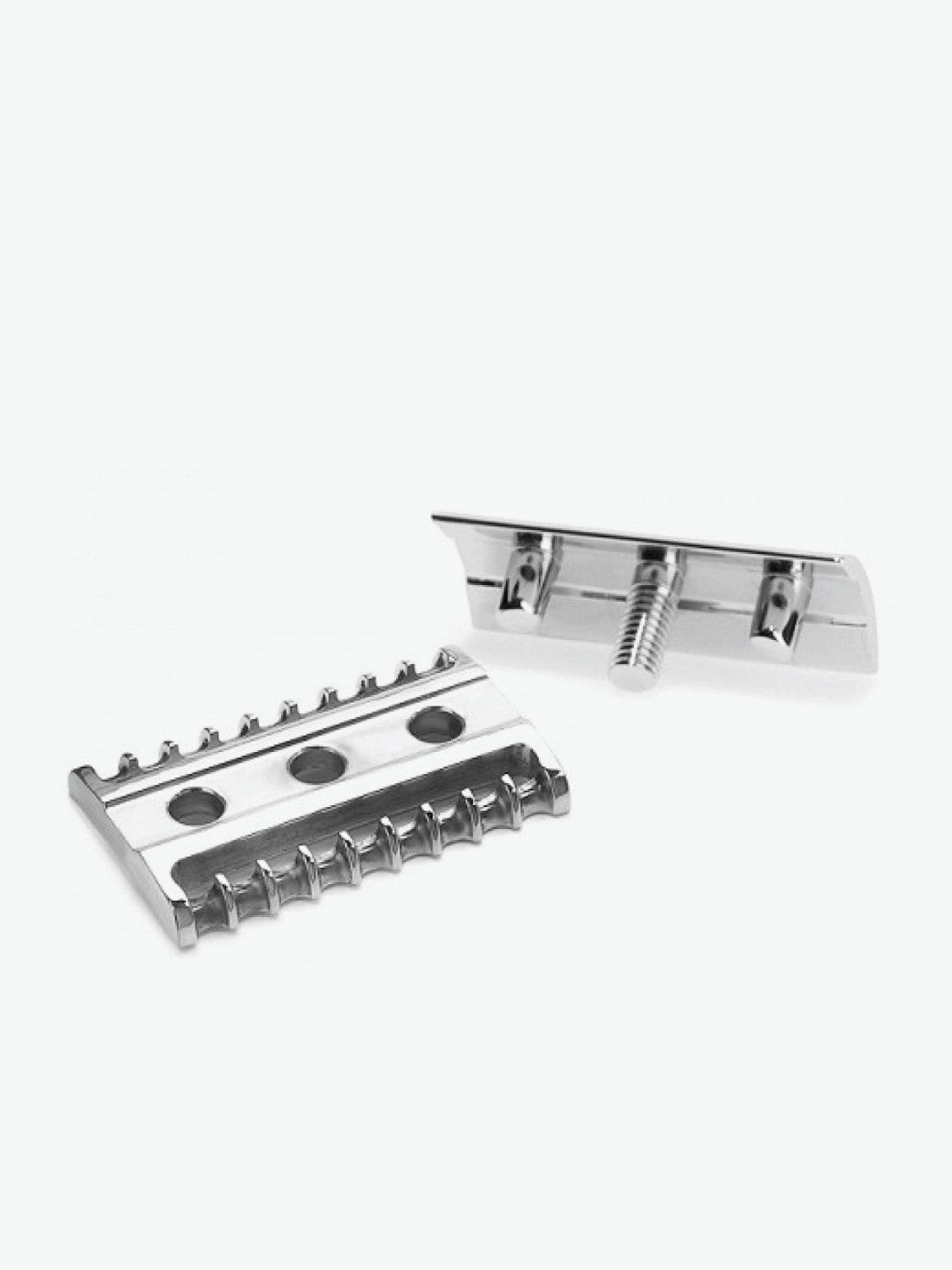 Muhle Traditional Open Comb Safety Razor Silver | C