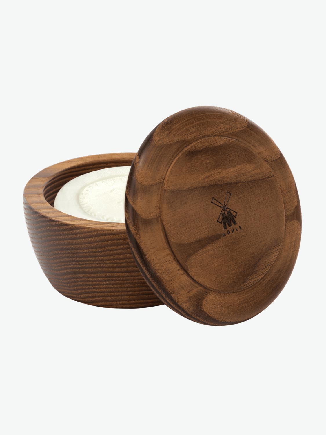 Muhle Sea Buckthorn Shaving Soap In Wooden Bowl 65g