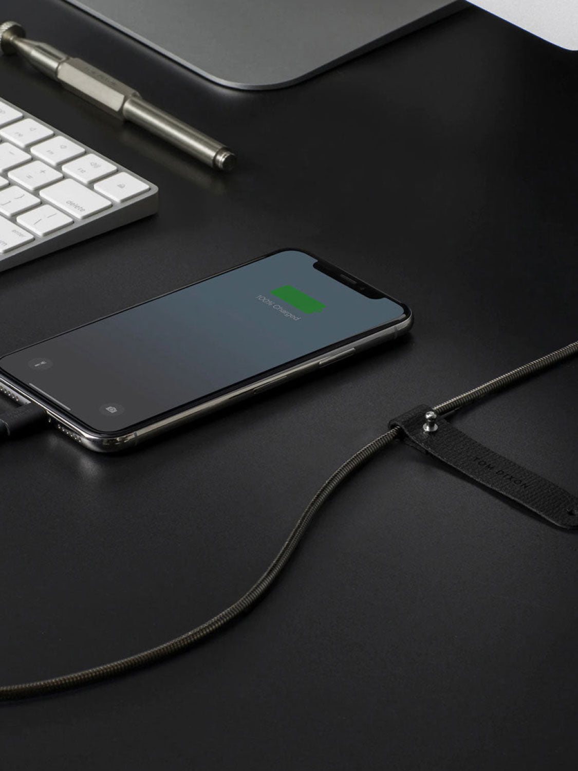 Native Union Tom Dixon Coil Cable Lighting Black | D