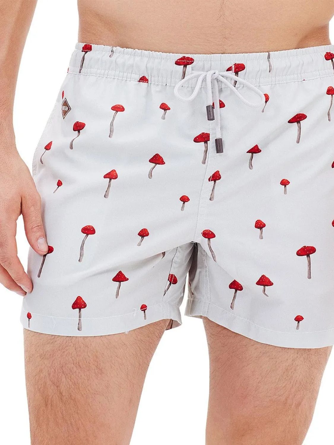 Nikben Moshi Moshi White Swim Shorts