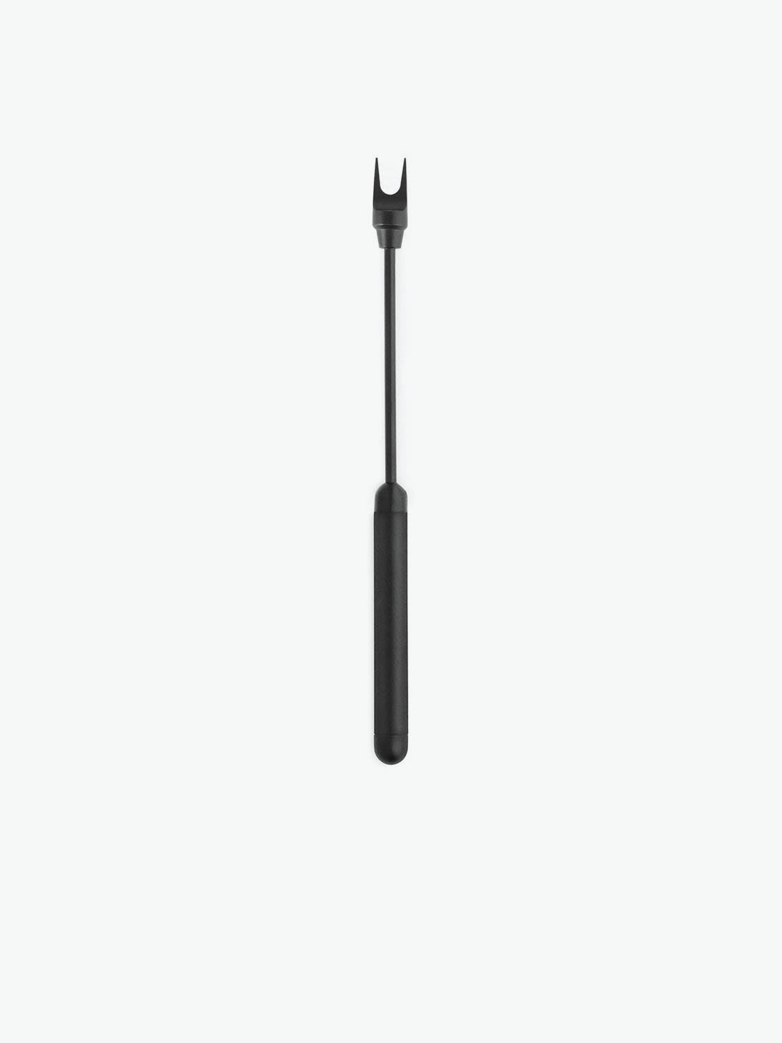 Normann Copenhagen Pebble Cheese Fork Black | A
