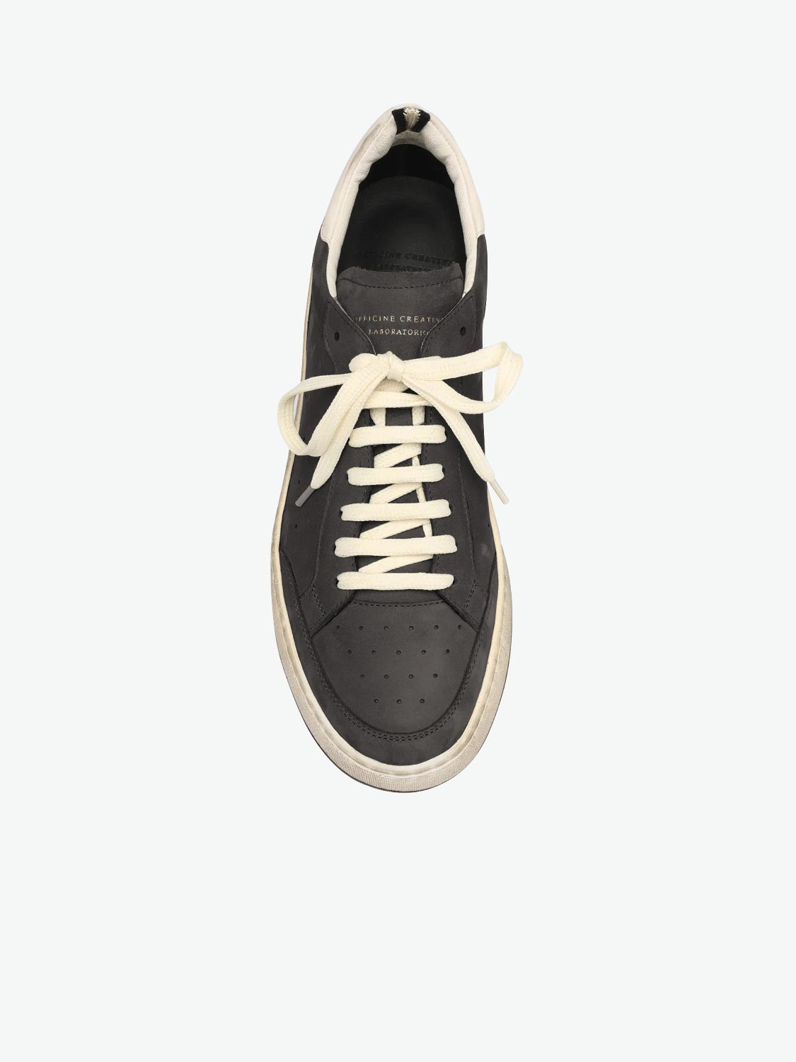 Officine Creative Kareem Asphalt Leather Sneakers