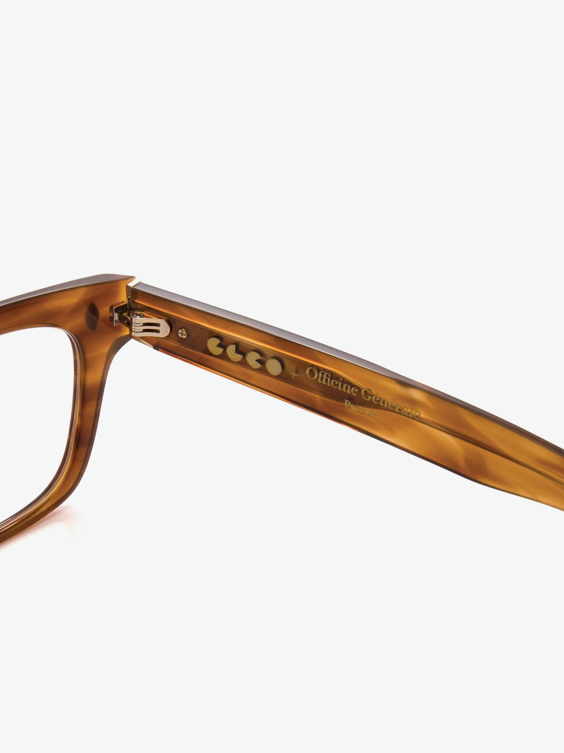 Officine Generale X GLCO Optical Glasses Demi Blonde