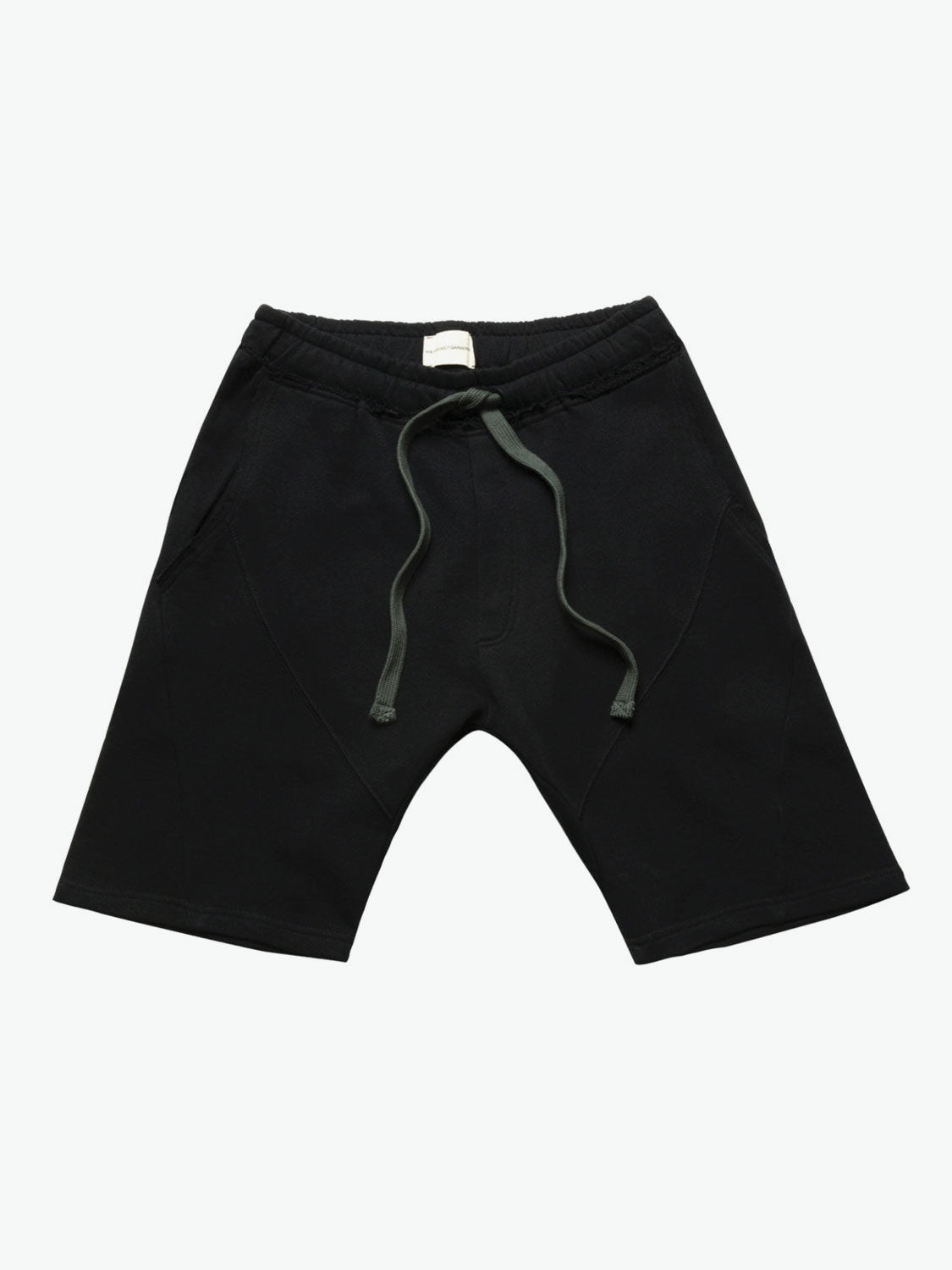 Organic Cotton Jersey Sweatshorts Black | A