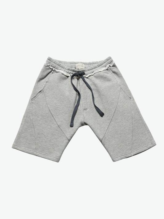 Organic Cotton Jersey Sweatshorts Grey Melange | A