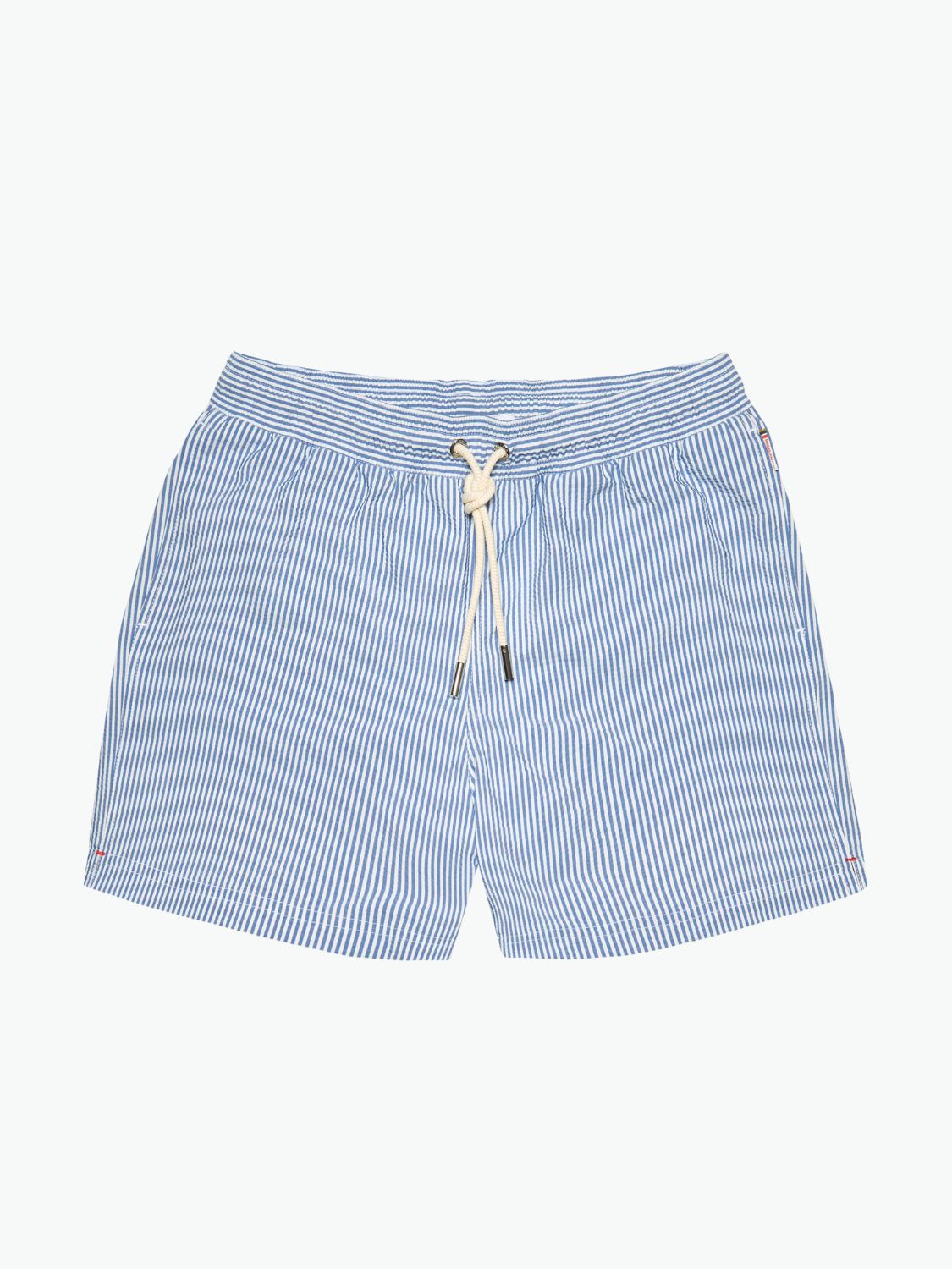 Orlebar Brown Boxer Seersucker Drawcord Swim Shorts