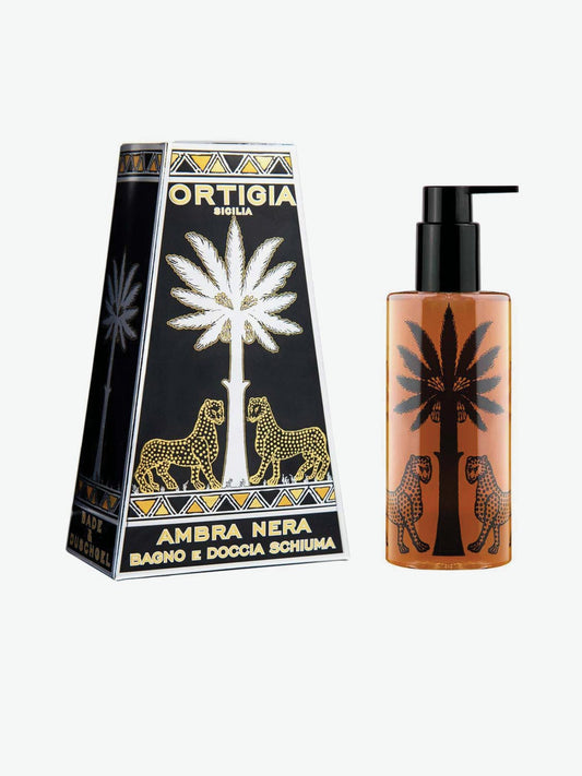 Ortigia Sicilia Ambra Nera Shower Gel | A
