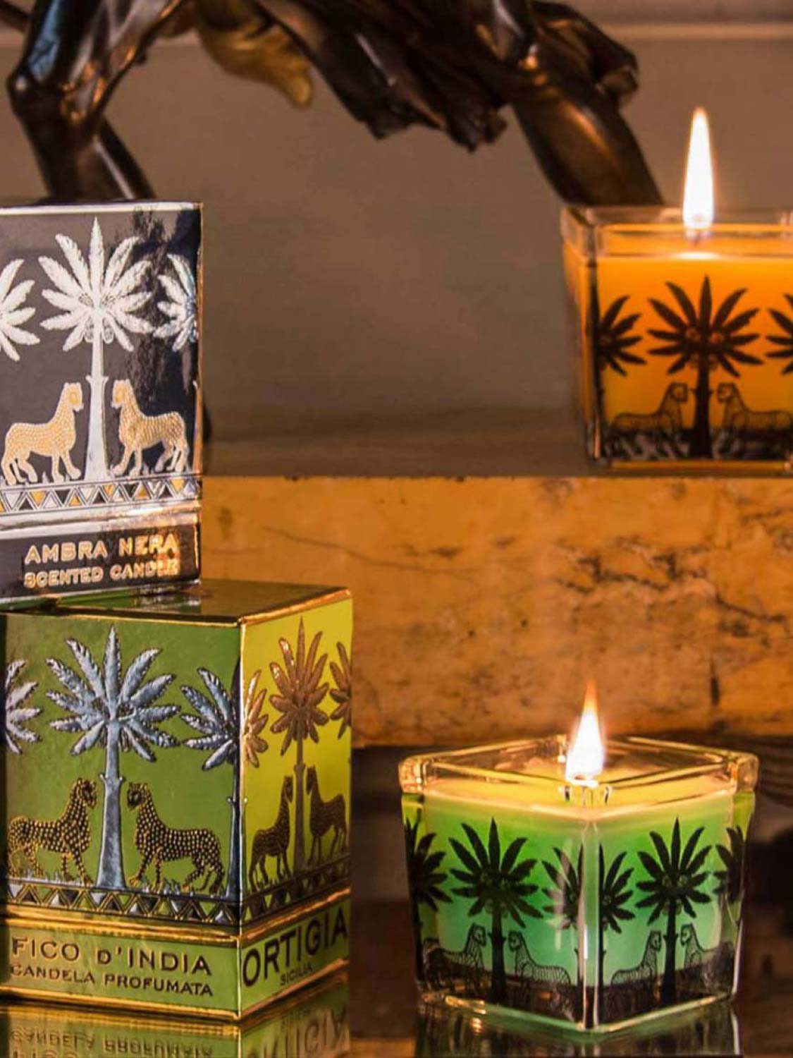 Ortigia Sicilia Lime Candle | B