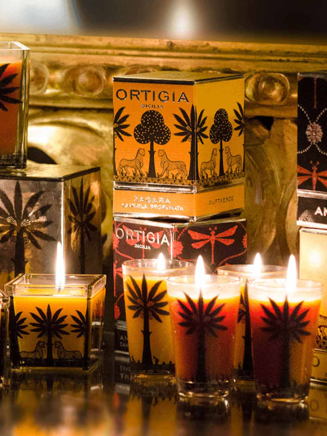 Ortigia Sicilia Sandalwood Candle | B