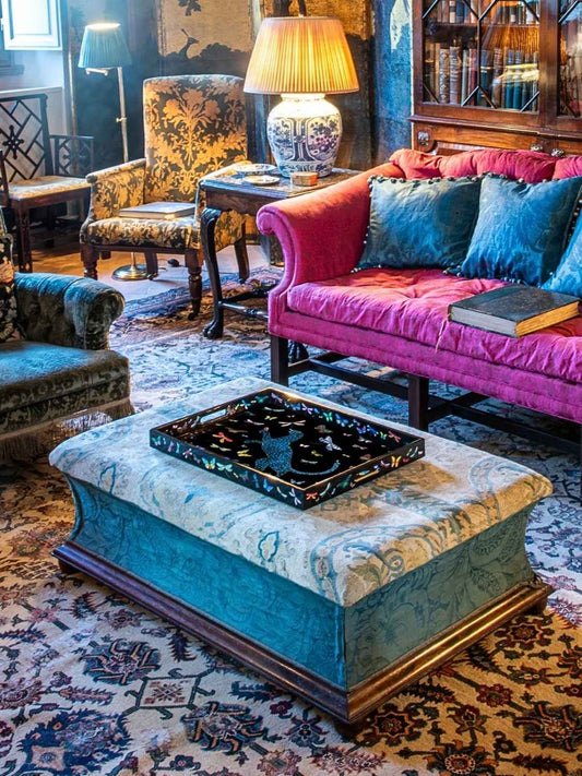 Δίσκος Σερβιρίσματος Ortigia Sicilia Hand-Made Lacquer Tray Butterfly