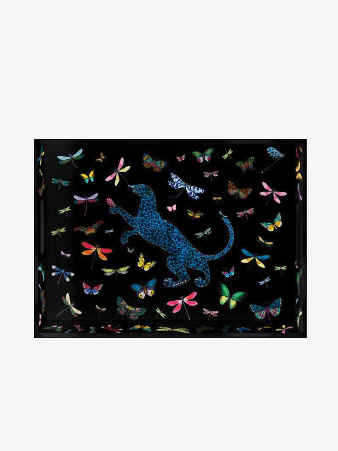 Δίσκος Σερβιρίσματος Ortigia Sicilia Hand-Made Lacquer Tray Butterfly