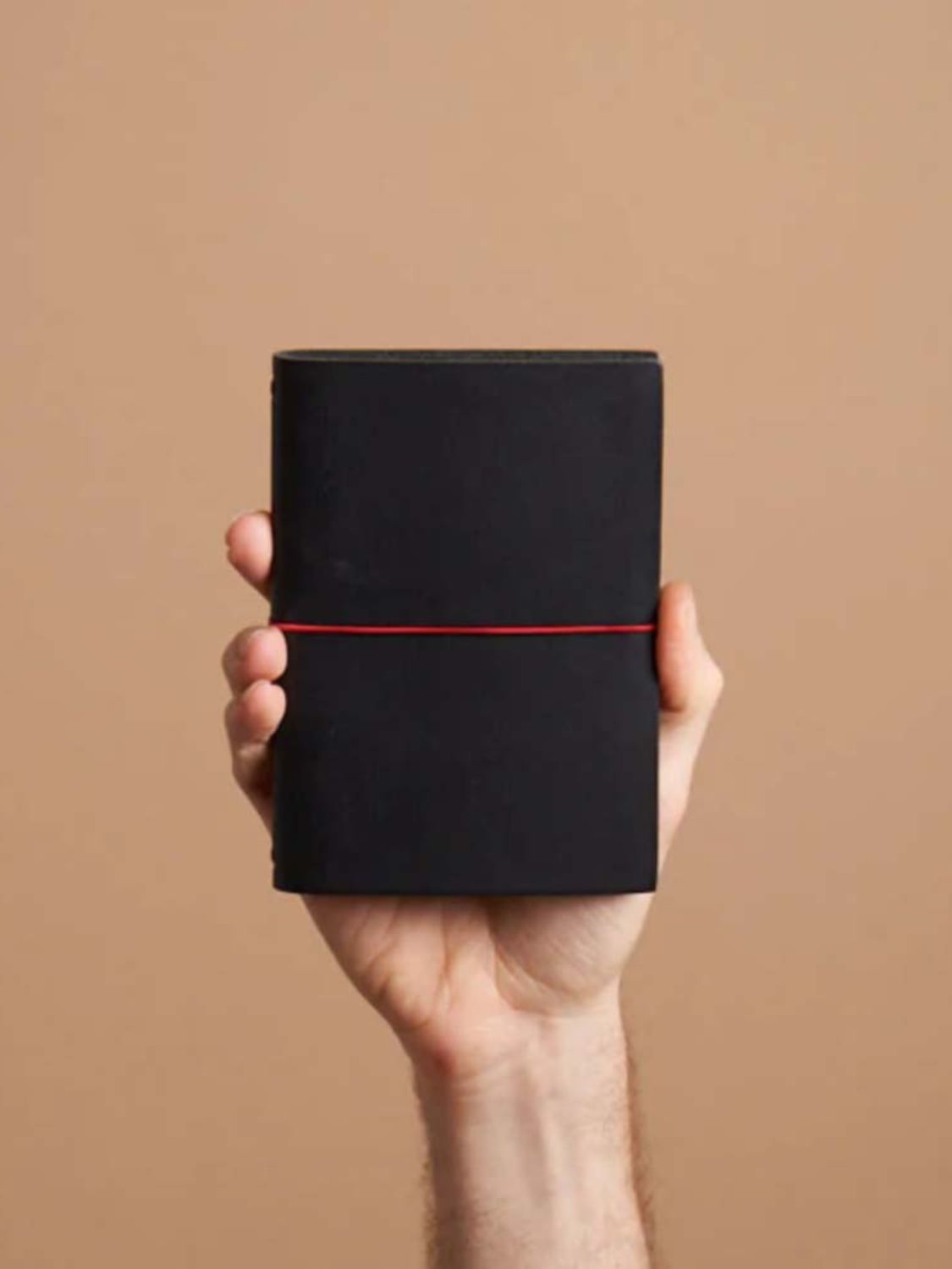 Paper Republic Grand Voyageur Pocket Leather Journal Black