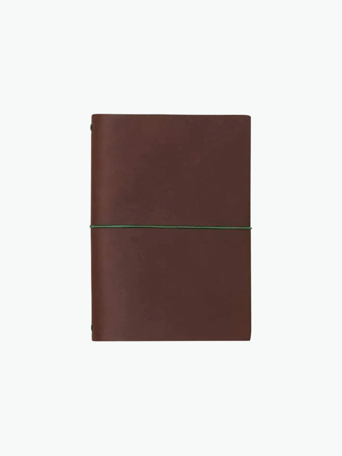 Paper Republic Grand Voyageur Pocket Leather Journal Chestnut