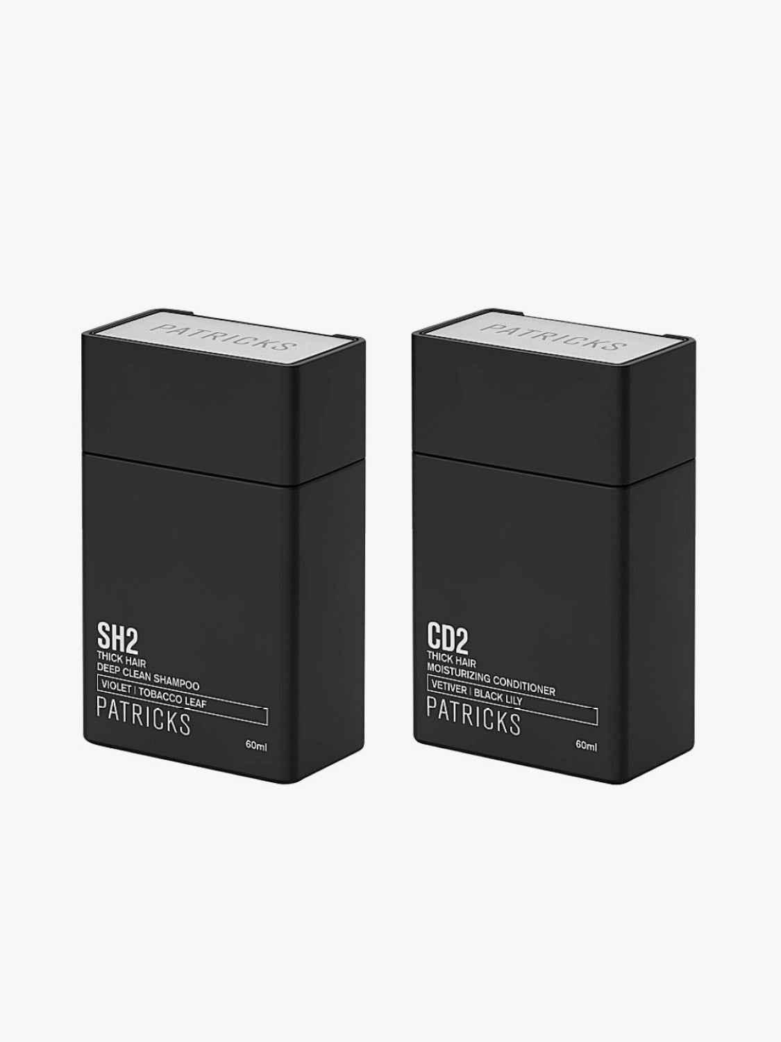 Patricks SH2 | CD2 Shampoo and Conditioner Travel Set | B