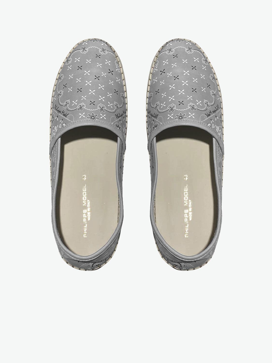 Philippe Model Marseille Paisley Gris