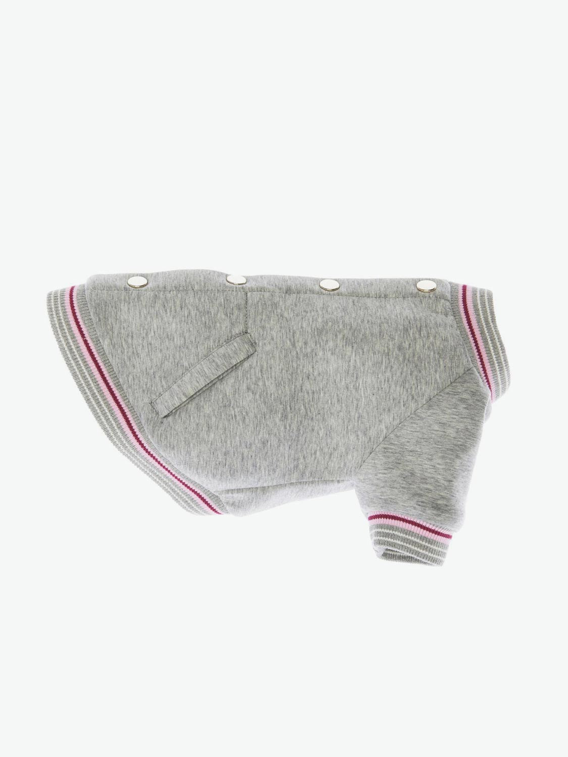 Poldo Dog Couture Milano Grey Bomber Jacket