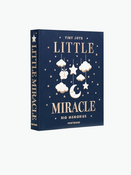 Printworks Little Miracle Embroidered Baby Photo Album