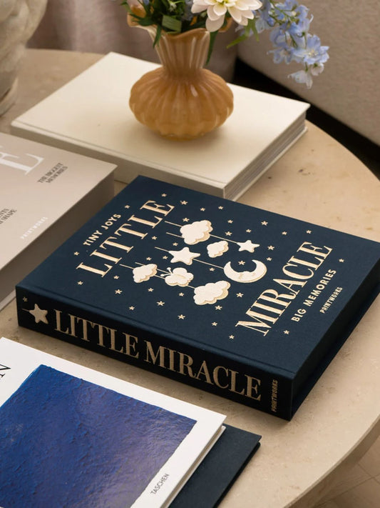 Printworks Little Miracle Embroidered Baby Photo Album