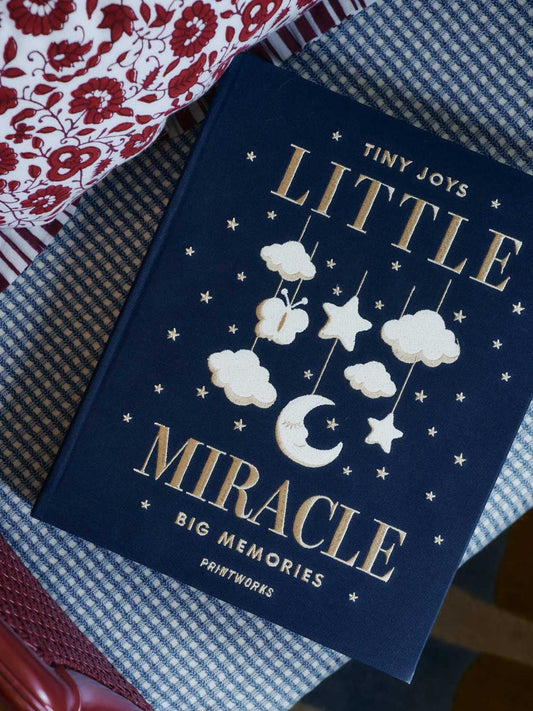 Printworks Little Miracle Embroidered Baby Photo Album