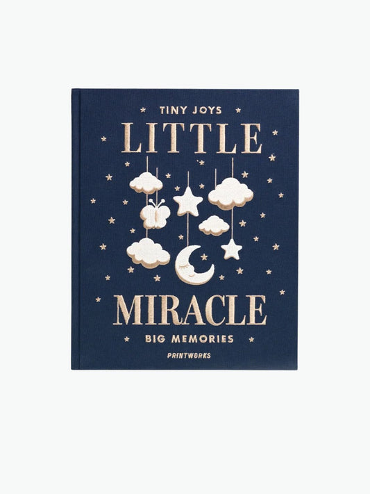 Printworks Little Miracle Embroidered Baby Photo Album