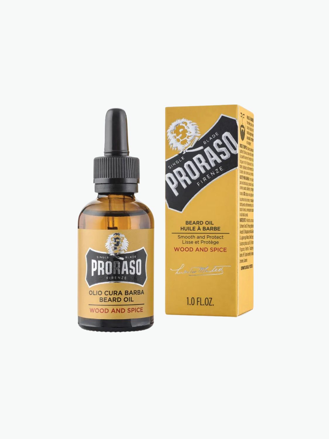 Proraso Beard Oil Wood and Spice 30ml