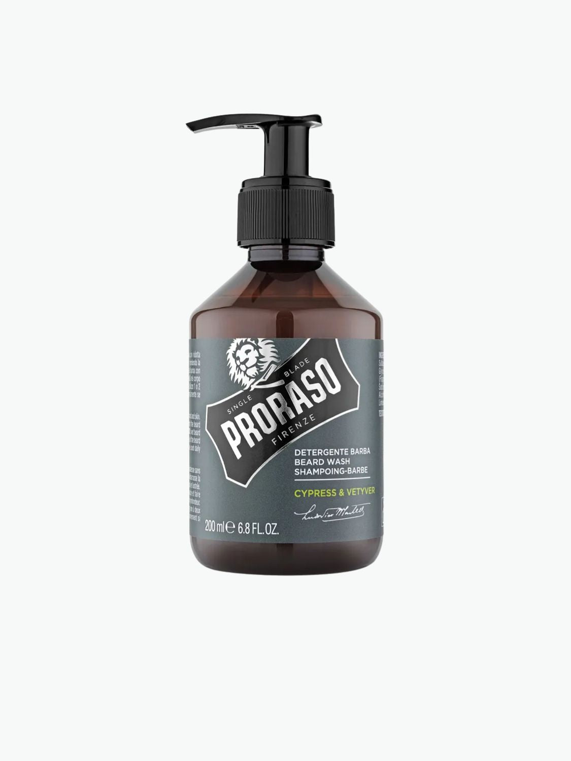 Proraso Beard Shampoo Cypress and Vetiver 200ml