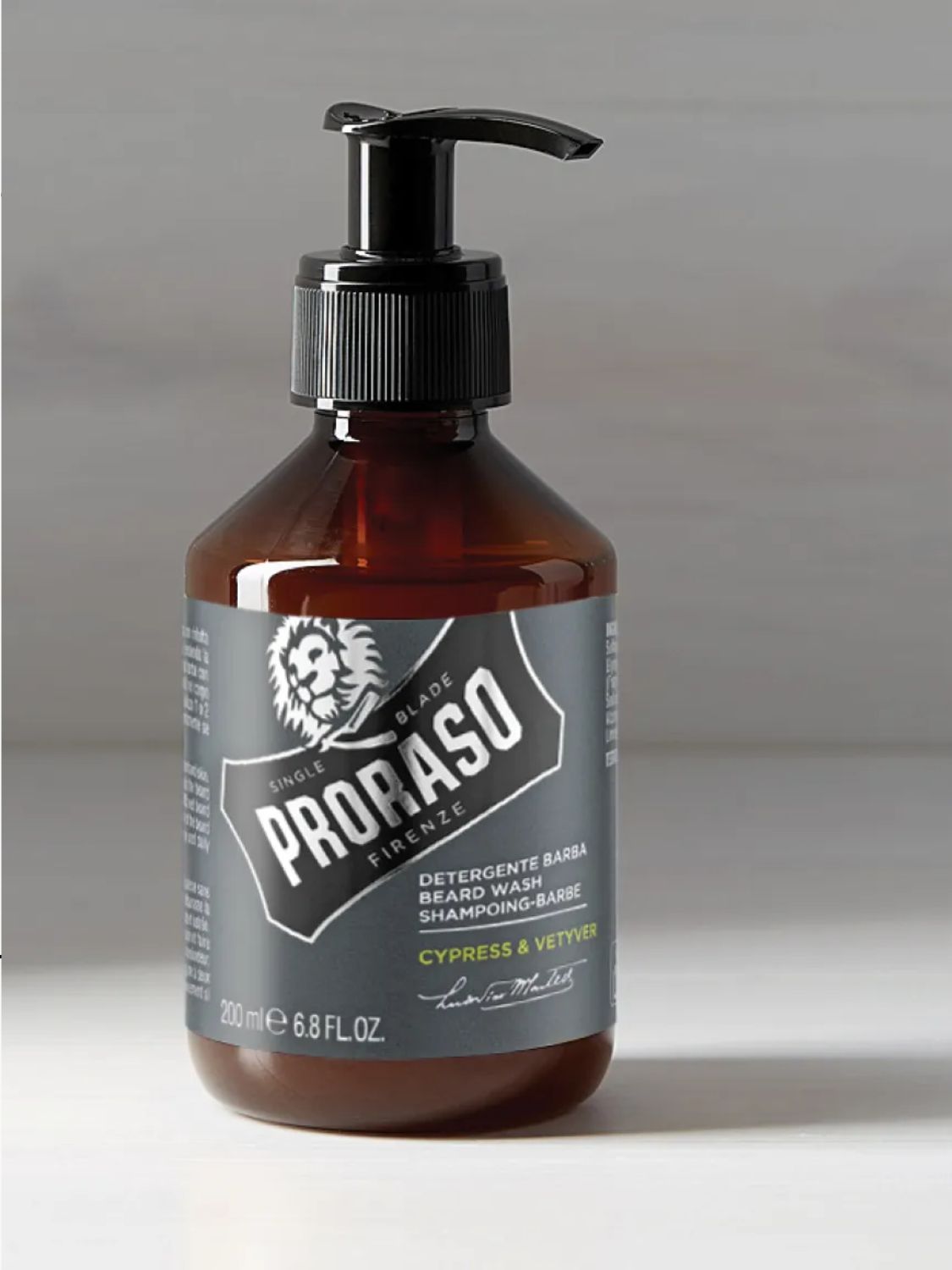 Proraso Beard Shampoo Cypress and Vetiver 200ml