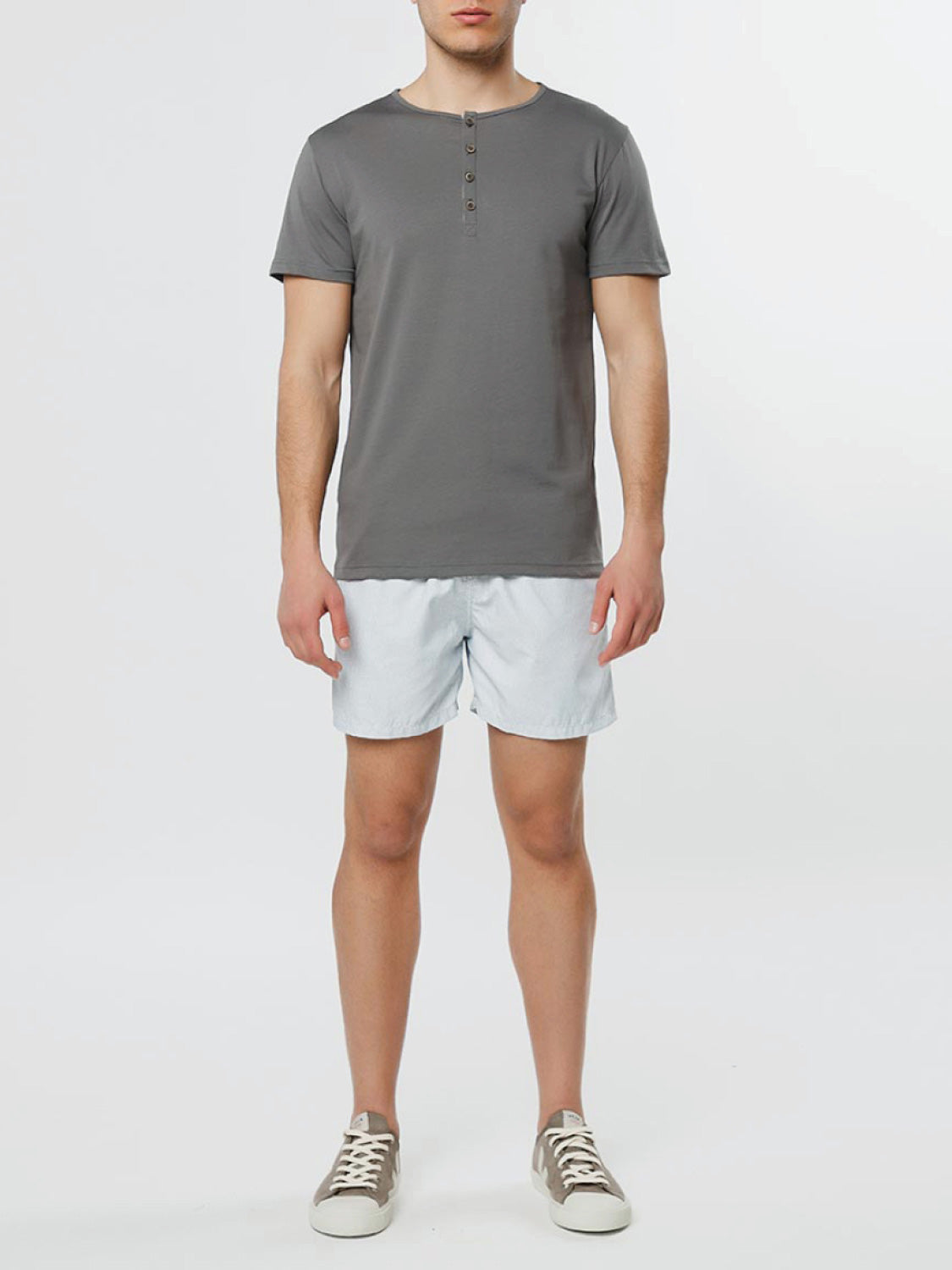 Retromarine Dizzy Grid Olive Swim Shorts