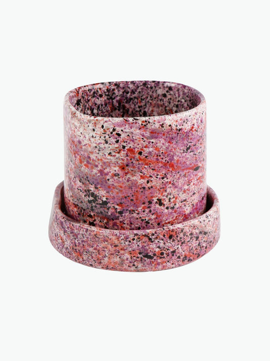 Rhea Kalo Splatter Planter Purple