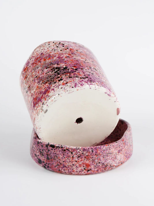 Rhea Kalo Splatter Planter Purple