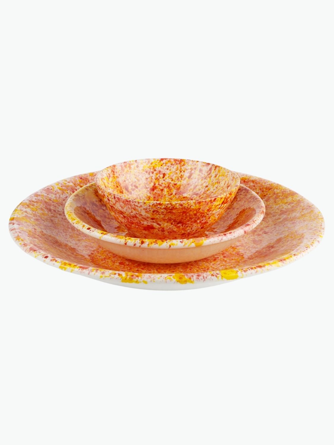 Rhea Kalo Splatter Bowl Chamomile