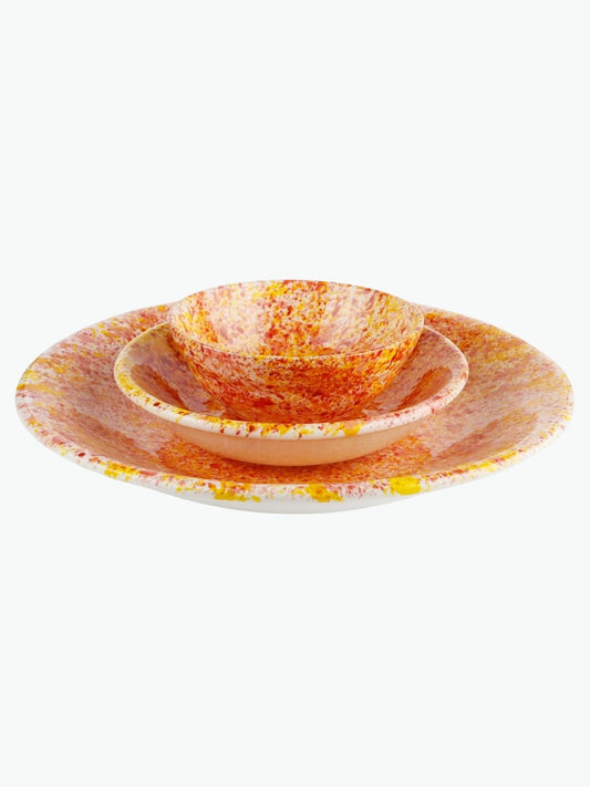 Rhea Kalo Splatter Bowl Chamomile