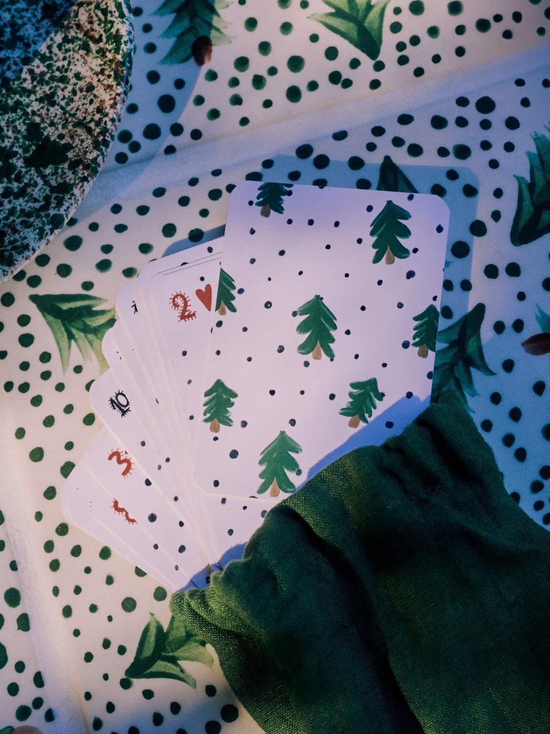 Rhea Kalo Forest and Bubbles Playing Cards Set