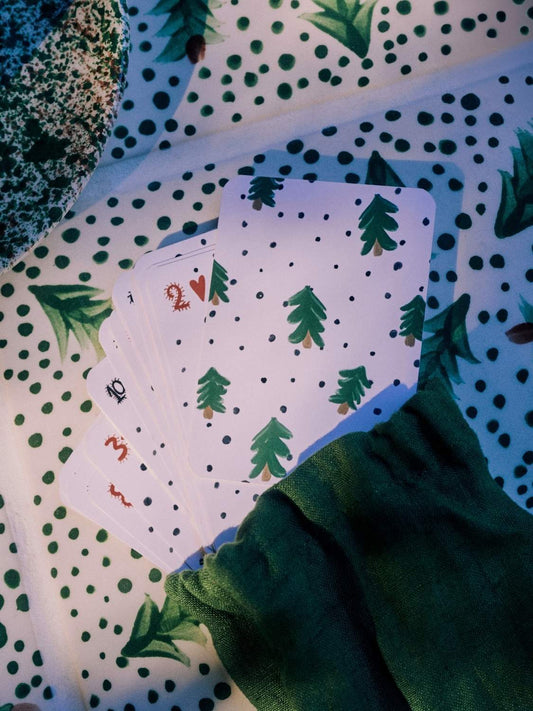 Rhea Kalo Forest and Bubbles Playing Cards Set