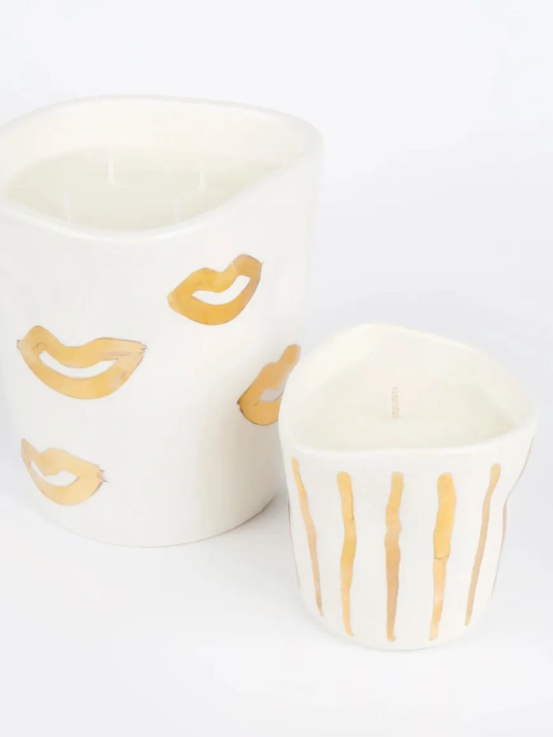 Κερί Rhea Kalo Gold Stripes Candle