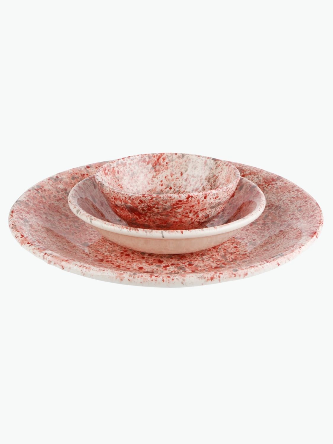Rhea Kalo Splatter Bowl Hibiscus