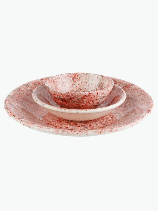 Rhea Kalo Splatter Bowl Hibiscus