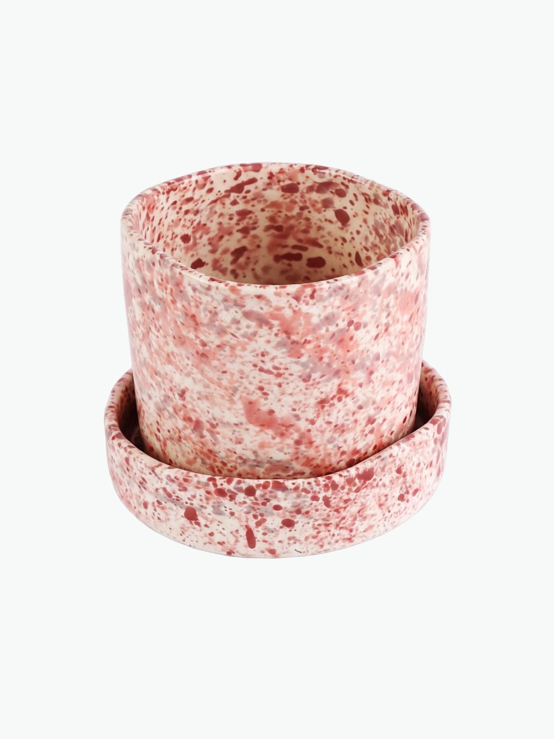 Rhea Kalo Splatter Planter Pink
