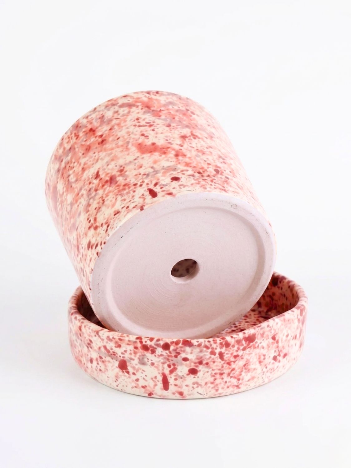 Rhea Kalo Splatter Planter Pink