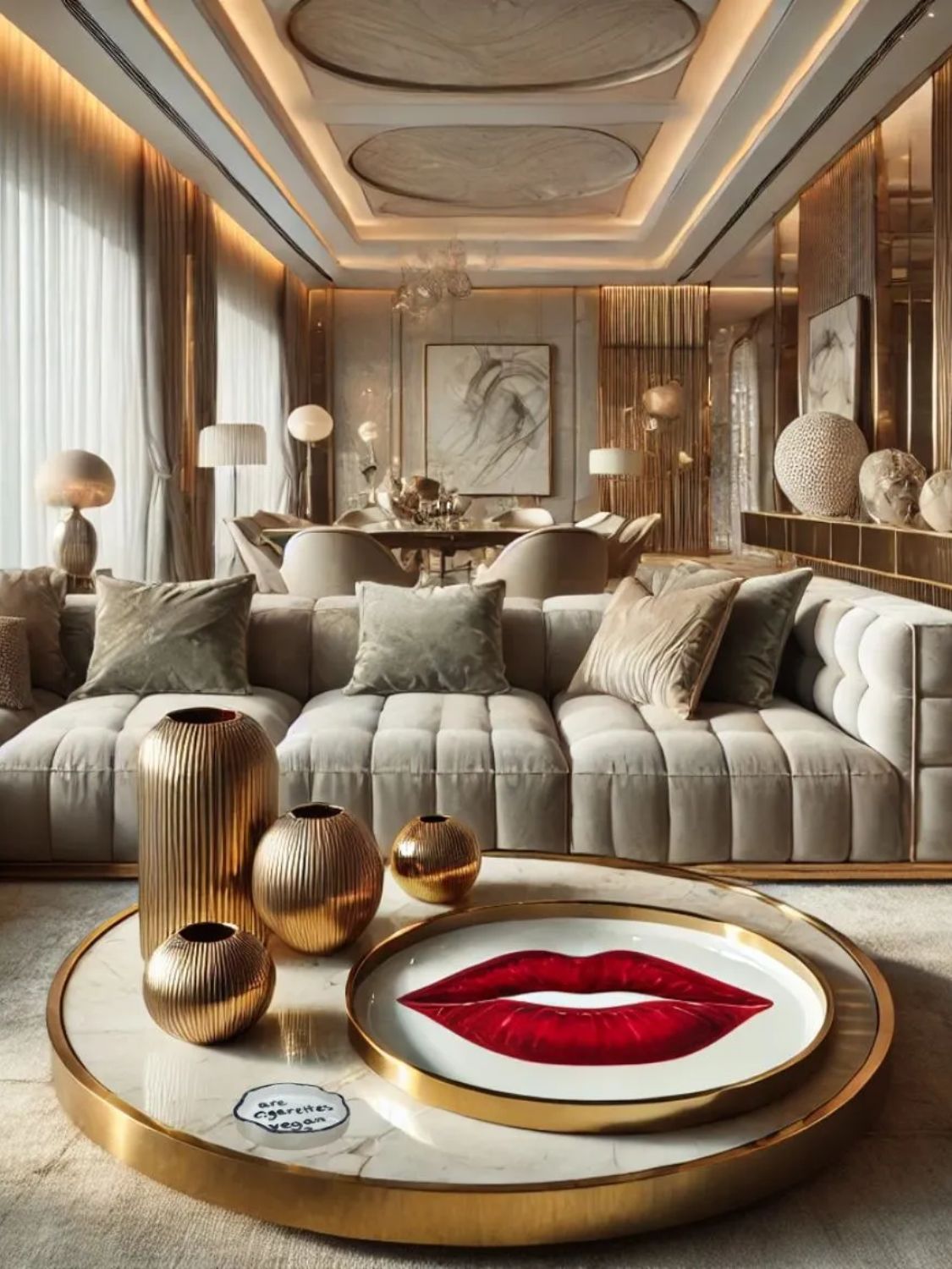 Rhea Kalo Squashed Ashtray Are Cigarettes Vegan