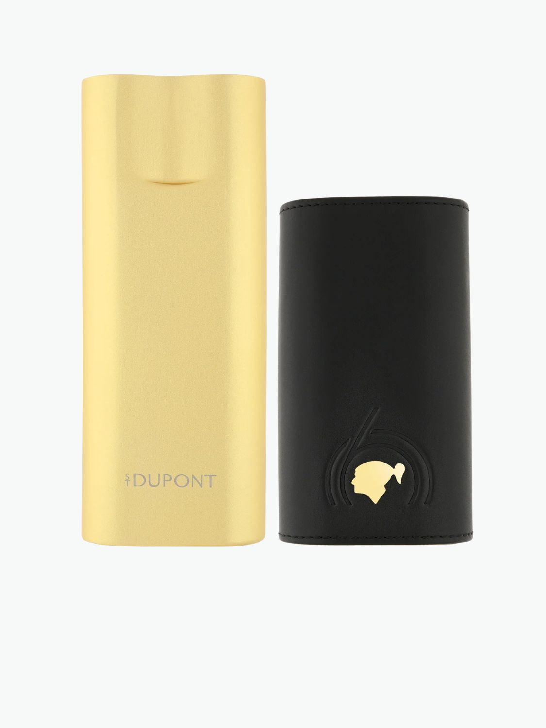 S.T. Dupont X Cohiba 60 Anniversary Two Cigar Leather Case Black