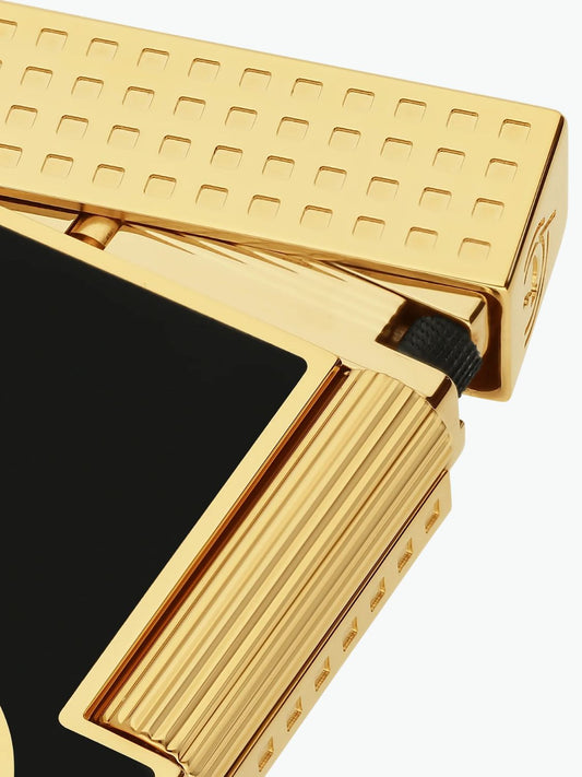 S.T. Dupont X Cohiba Ligne 2 Lacquered Lighter Black Gold