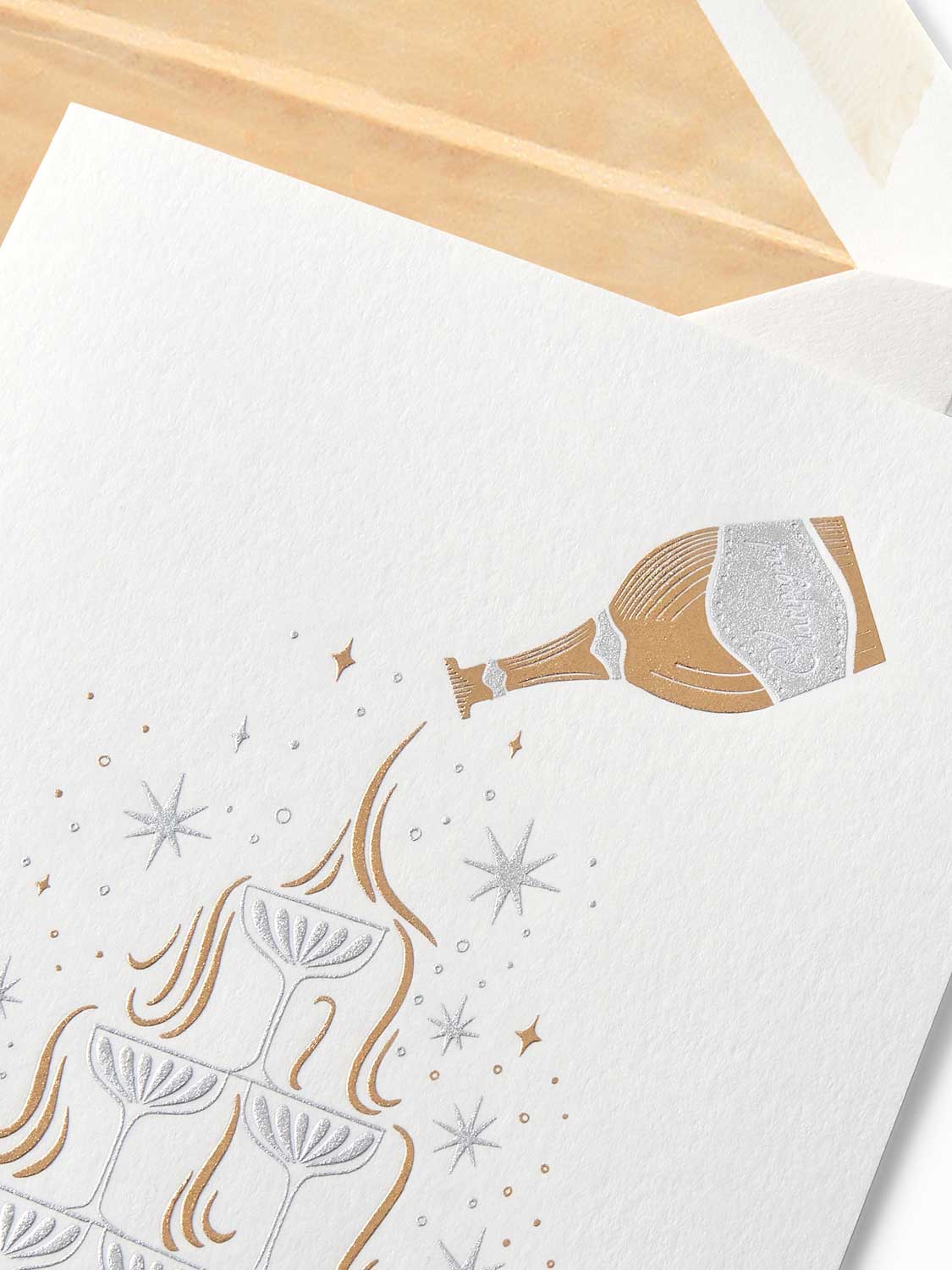 Σετ Χριστουγεννιάτικες Κάρτες Smythson Champagne Cards