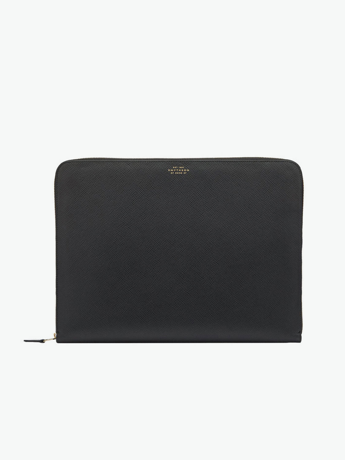 Smythson Panama Cross-Grain Leather Large Folio | A