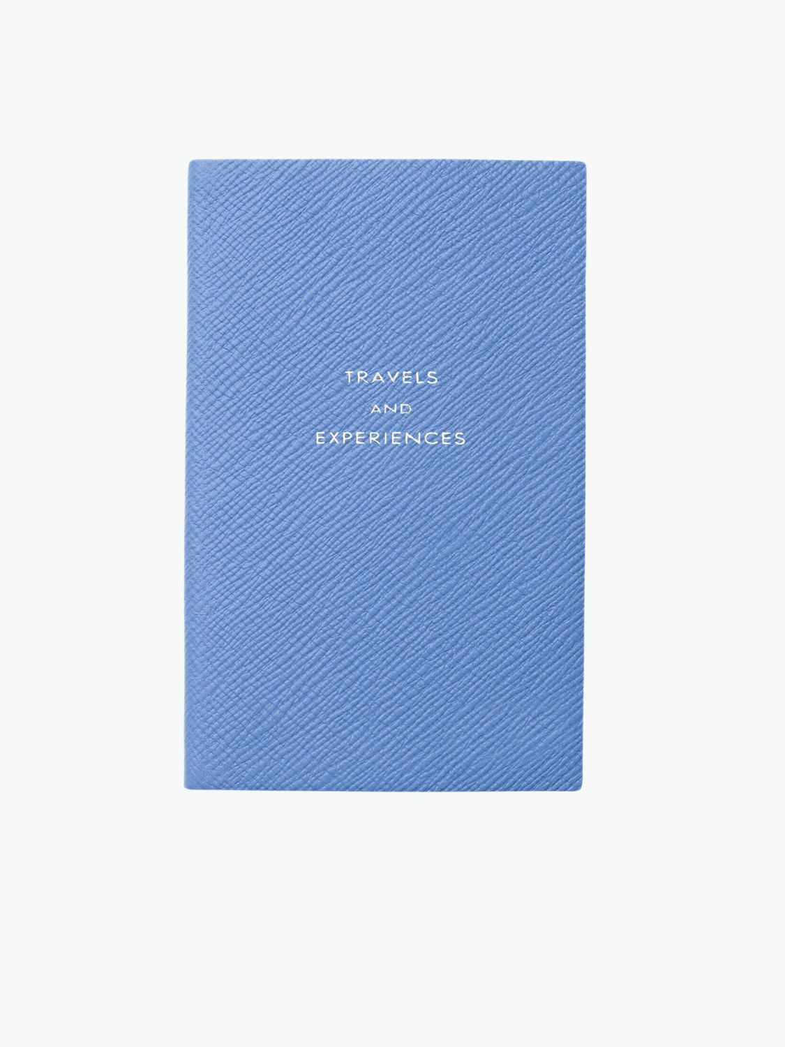 Smythson Travels And Experiences Panama Notebook Nile Blue